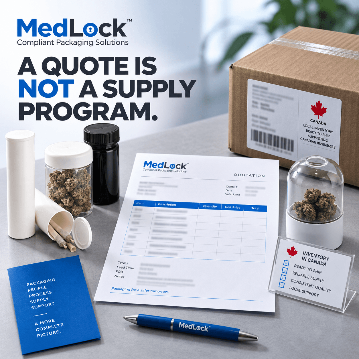 A Packaging Quote Is Not a Supply Program
