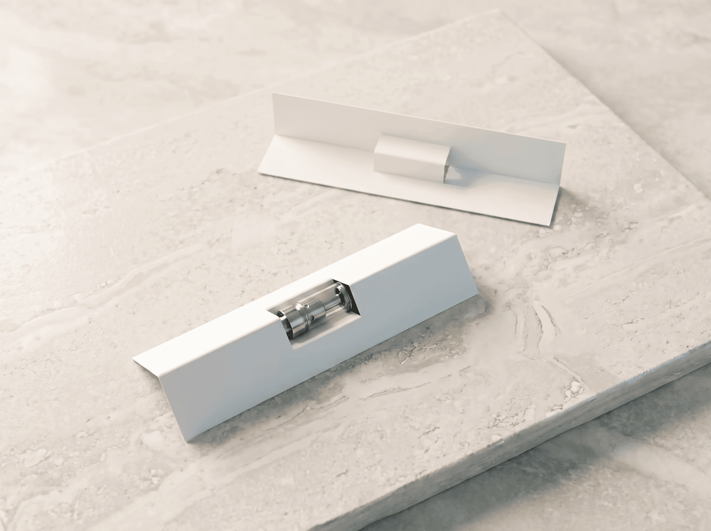 Vape cartridge tray 96mm White white scenery product image